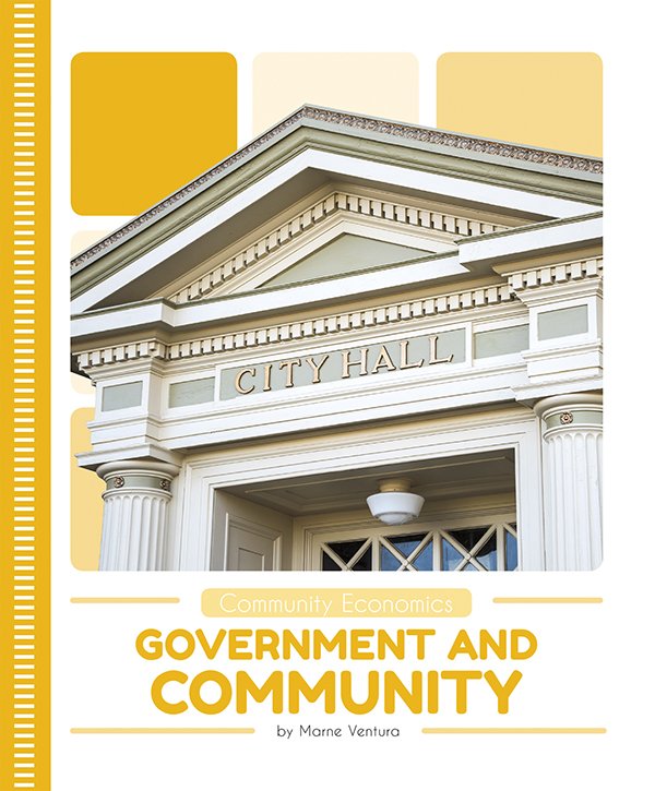 Government and Community introduces readers to the relationship between government and community, including information about how government works, what taxes are for, and why people vote. Vivid photographs and easy-to-read text aid comprehension for early readers. Features include a table of contents, an infographic, fun facts, Making Connections questions, a glossary, and an index. QR Codes in the book give readers access to book-specific resources to further their learning.