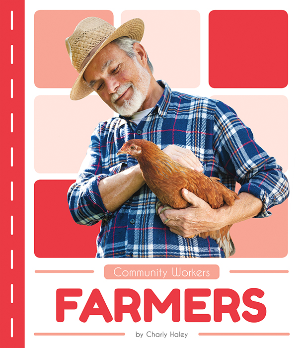 Farmers shows readers how farmers help their communities, using familiar examples of the food they provide. Vivid photographs and easy-to-read text aid comprehension for early readers. Features include a table of contents, an infographic, fun facts, Making Connections questions, a glossary, and an index. QR Codes in the book give readers access to book-specific resources to further their learning.