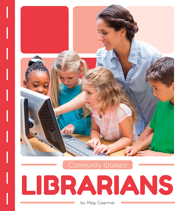 Librarians shows readers how librarians help their communities and how readers themselves can enjoy libraries. Vivid photographs and easy-to-read text aid comprehension for early readers. Features include a table of contents, an infographic, fun facts, Making Connections questions, a glossary, and an index. QR Codes in the book give readers access to book-specific resources to further their learning.