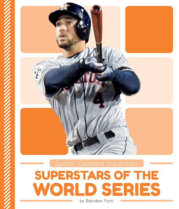 From David Ortiz to George Springer, Superstars of the World Series introduces readers to some of the greatest sports players in the World Series. Vivid photographs and easy-to-read text aid comprehension for early readers. Features include a table of contents, an infographic, fun facts, Making Connections questions, a glossary, and an index. QR Codes in the book give readers access to book-specific resources to further their learning.