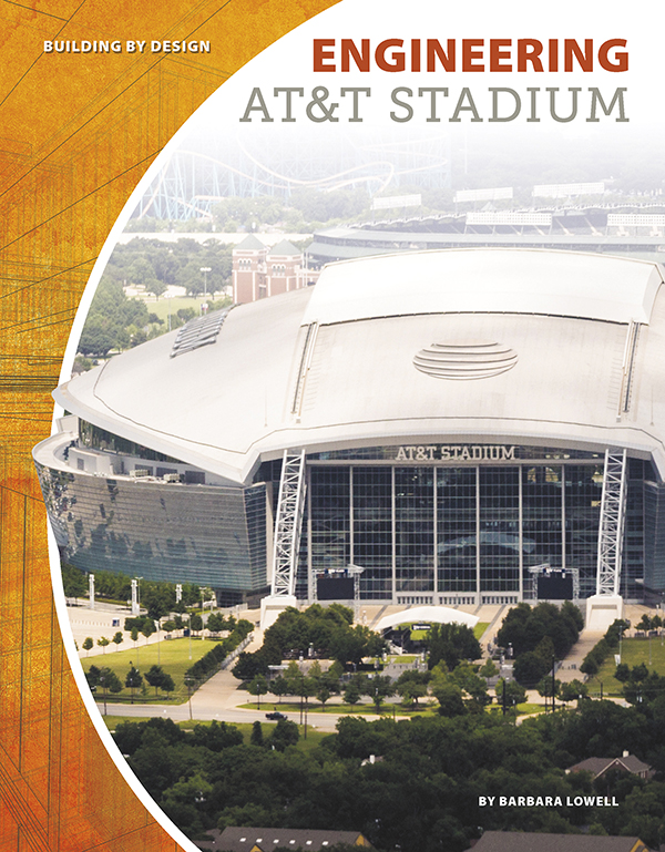 AT&T Stadium, home of the NFL’s Dallas Cowboys, is one of the newest and most advanced football stadiums in the country. Engineering AT&T Stadium discusses how the structure was designed, how workers brought the blueprints to life, and how the stadium combines art and architecture to create an exciting experience for fans. Easy-to-read text, vivid images, and helpful back matter give readers a clear look at this subject. Features include a table of contents, infographics, a glossary, additional resources, and an index. Aligned to Common Core Standards and correlated to state standards.