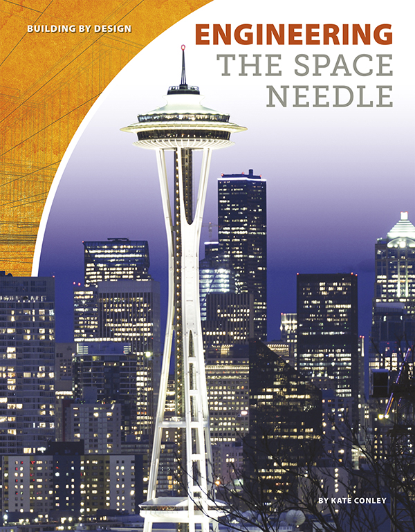 The Space Needle, a tower built for the 1962 World’s Fair, has become a famous landmark in Seattle, Washington. Engineering the Space Needle introduces readers to the designers and their inspirations, the quick and efficient construction process, and the ways in which the fair used the Space Needle to represented a bright future. Easy-to-read text, vivid images, and helpful back matter give readers a clear look at this subject. Features include a table of contents, infographics, a glossary, additional resources, and an index. Aligned to Common Core Standards and correlated to state standards.