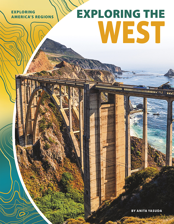 The West, the largest region in the United States, encompasses varied landscapes. It stretches across arid deserts, the Alaskan tundra, and the tropical Hawaiian islands. Exploring the West looks at this region’s defining features, including its geography, history, biology, industries, and diverse cultures. Easy-to-read text, vivid images, and helpful back matter give readers a clear look at this subject. Features include a table of contents, infographics, a glossary, additional resources, and an index. Aligned to Common Core Standards and correlated to state standards.