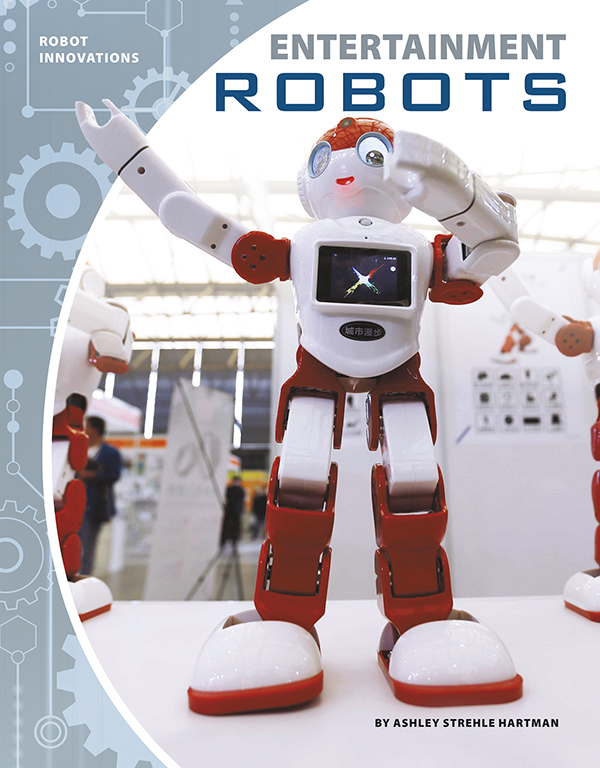 Some robots can dance, perform acrobatic stunts, and even have conversations with their owners. Entertainment Robots introduces readers to examples of these robots, the challenges faced by their designers, and the advances that are on the horizon. Easy-to-read text, vivid images, and helpful back matter give readers a clear look at this subject. Features include a table of contents, infographics, a glossary, additional resources, and an index. Aligned to Common Core Standards and correlated to state standards.