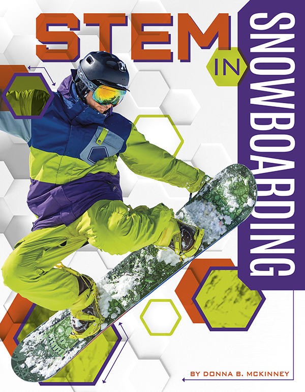 This title examines the STEM concepts that make snowboarding so thrilling. From the physics of friction and gravity to the technology of smart helmets, chapters bring STEM concepts to life. The title also features sidebars on STEM in action, a glossary, and further resources.