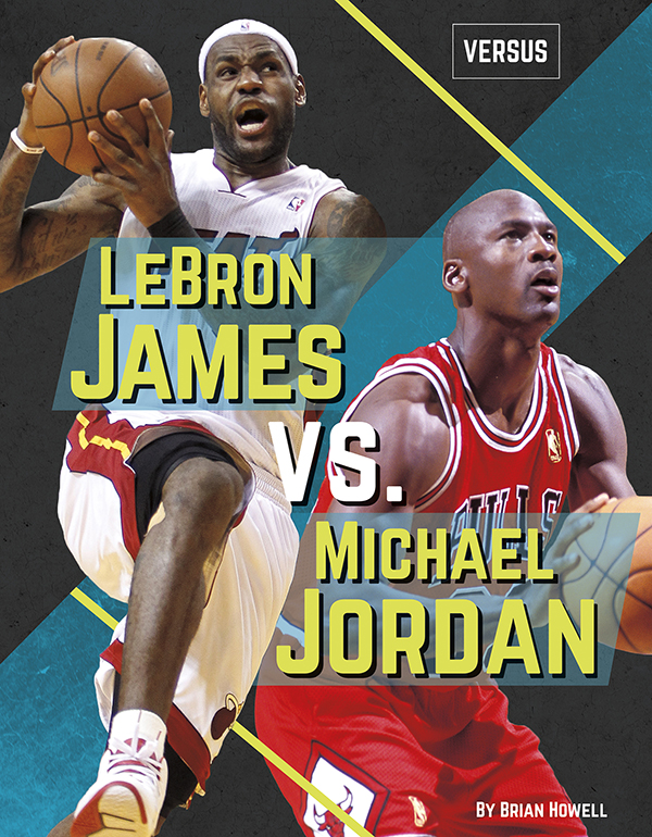 This title compares classic star Michael Jordan and contemporary champion LeBron James. From scoring and rebounding to defense and leadership, chapters explore and compare each player’s skills on the court. The title also features end-of-chapter fact boxes for side-by-side player comparison, as well as a glossary. It will be up to the reader to decide who is the all-time basketball hero.