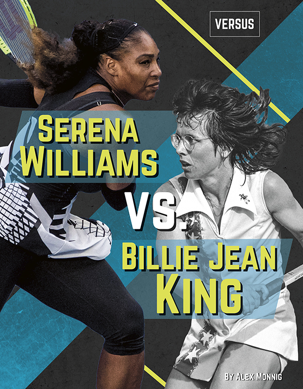 This title compares classic star Billie Jean King and contemporary champion Serena Williams. From serving and volleying to forehand and backhand, chapters explore and compare each player’s skills on the court. The title also features end-of-chapter fact boxes for side-by-side player comparison, as well as a glossary. It will be up to the reader to decide who is the all-time tennis hero.