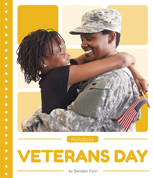 This book introduces readers to the history, meaning, traditions, and celebrations of Veterans Day. Vivid photographs and easy-to-read text aid comprehension for early readers. Features include a table of contents, an infographic, fun facts, Making Connections questions, a glossary, and an index. QR Codes in the book give readers access to book-specific resources to further their learning.