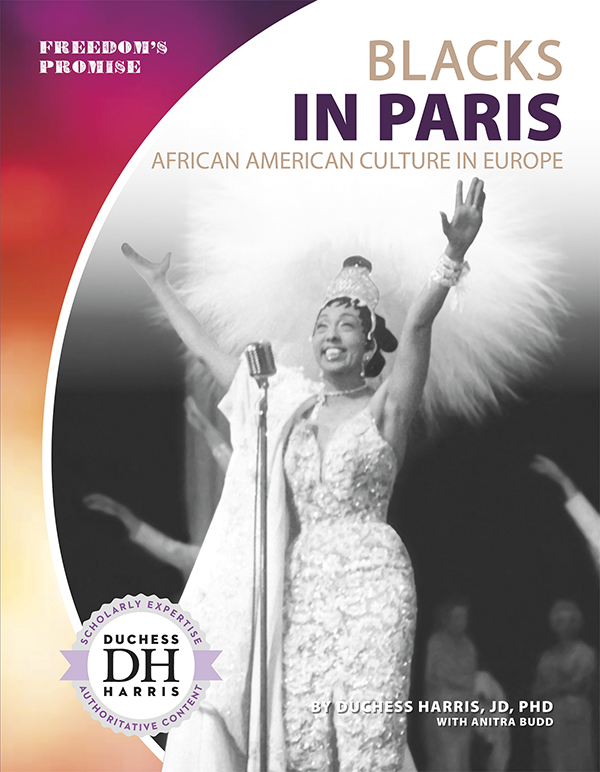 After World War I, many African Americans found a welcoming home in Paris while the fight for civil rights continued in the United States. African American soldiers, writers, performers, and activists influenced French society. Blacks in Paris: African American Culture in Europe explores the legacy of African Americans in Paris. Easy-to-read text, vivid images, and helpful back matter give readers a clear look at this subject. Features include a table of contents, infographics, a glossary, additional resources, and an index. Aligned to Common Core Standards and correlated to state standards.