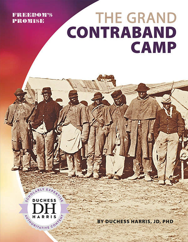 During the American Civil War, escaped slaves found refuge near Union forts. They formed communities called contraband camps. The largest of these was the Grand Contraband Camp near Fort Monroe in Virginia. The Grand Contraband Camp explores the history and legacy of this camp. Easy-to-read text, vivid images, and helpful back matter give readers a clear look at this subject. Features include a table of contents, infographics, a glossary, additional resources, and an index. Aligned to Common Core Standards and correlated to state standards.