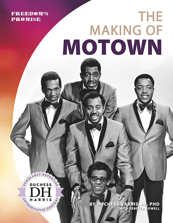 Motown music emerged in the United States in the 1960s. It launched the careers of many African American musicians. Motown music shaped culture and society during the American civil rights movement. The Making of Motownexplores the history and legacy of Motown. Easy-to-read text, vivid images, and helpful back matter give readers a clear look at this subject. Features include a table of contents, infographics, a glossary, additional resources, and an index. Aligned to Common Core Standards and correlated to state standards.