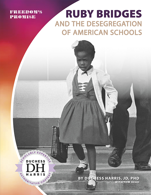 In 1960, six-year-old Ruby Bridges walked into William Frantz Elementary School in New Orleans, Louisiana. She became the first black student to attend the previously all-white school. This event paved the way for widespread school desegregation in the South. Ruby Bridges and the Desegregation of American Schools explores Bridges’s legacy.Easy-to-read text, vivid images, and helpful back matter give readers a clear look at this subject. Features include a table of contents, infographics, a glossary, additional resources, and an index. Aligned to Common Core Standards and correlated to state standards.