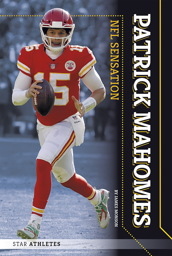 Patrick Mahomes: NFL Sensation takes a closer look at the life of one of the NFL’s brightest stars, the son of a former Major League Baseball pitcher who broke records and blew away the competition during his first year as a starting quarterback for the Kansas City Chiefs. Features include a timeline, a glossary, references, websites, source notes, and an index. Aligned to Common Core Standards and correlated to state standards. Essential Library is an imprint of Abdo Publishing, a division of ABDO.