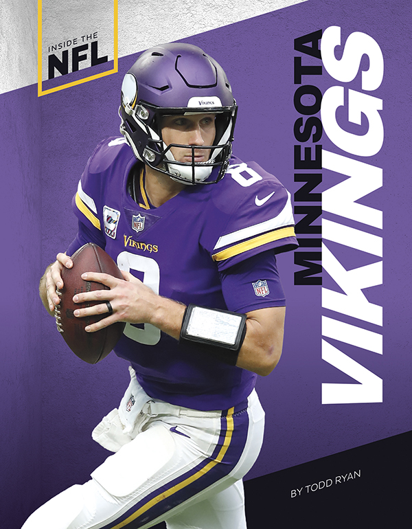 This title examines the history of the Minnesota Vikings, telling the story of the franchise and its top players, greatest games, and most thrilling moments. This book includes informative sidebars, high-energy photos, a timeline, a team file, and a glossary. SportsZone is an imprint of Abdo Publishing Company.