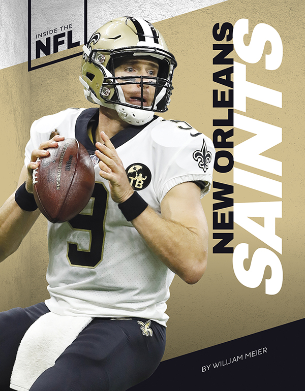 This title examines the history of the New Orleans Saints, telling the story of the franchise and its top players, greatest games, and most thrilling moments. This book includes informative sidebars, high-energy photos, a timeline, a team file, and a glossary. SportsZone is an imprint of Abdo Publishing Company.