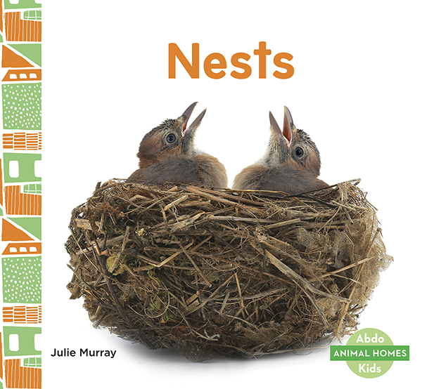 Through simple text and cool photographs, this title gives a brief introduction to what a nest is and the animals, like eagles and sea turtles, that lay their eggs in one. Aligned to Common Core Standards and correlated to state standards. Abdo Kids Junior is an imprint of Abdo Kids, a division of ABDO.