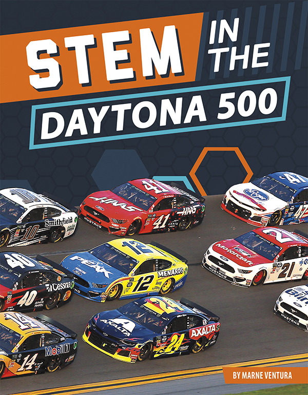 This title introduces fans to the STEM concepts in the Daytona 500, exploring how science, technology, engineering, and math are all at play in this exciting event. The title features informative sidebars and infographics, exciting photos, a glossary, and an index. SportsZone is an imprint of Abdo Publishing Company.