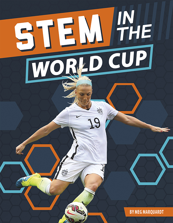 This title introduces fans to the STEM concepts in the World Cup, exploring how science, technology, engineering, and math are all at play in this exciting event. The title features informative sidebars and infographics, exciting photos, a glossary, and an index. SportsZone is an imprint of Abdo Publishing Company.