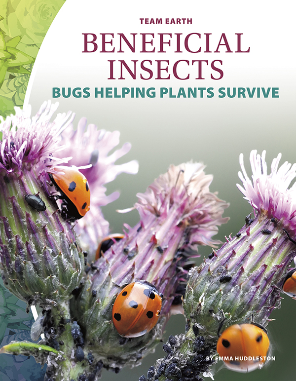 Insects play a vital role in many natural processes around the world. They help pollinate flowers, break down dead things, and provide food for many animals and people. Beneficial Insects: Bugs Helping Plants Survive looks at how insects make the world a better place, as well as the threats they face and how people can protect them. Easy-to-read text, vivid images, and helpful back matter give readers a clear look at this subject. Features include a table of contents, infographics, a glossary, additional resources, and an index. Aligned to Common Core Standards and correlated to state standards. Core Library is an imprint of Abdo Publishing, a division of ABDO.