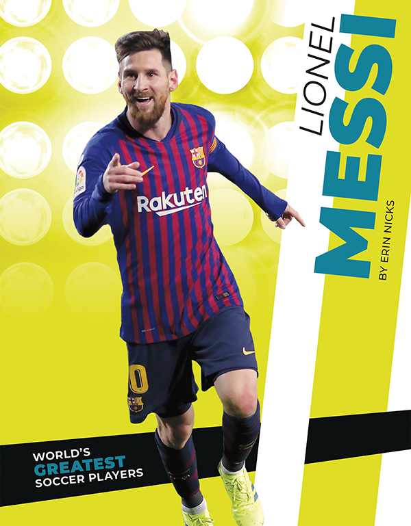 From his childhood in Argentina to his triumphs in Spain and beyond, Lionel Messi is one of the World’s Greatest Soccer Players. The title features informative sidebars, exciting photos, a glossary, and an index.