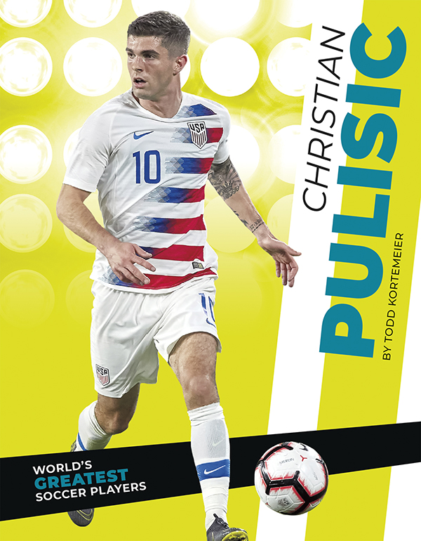 From his childhood in the United States to his triumphs in Europe and beyond, Christian Pulisic is one of the World’s Greatest Soccer Players. The title features informative sidebars, exciting photos, a glossary, and an index.