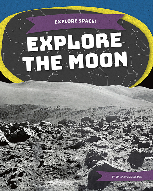The Moon orbits Earth. It influences Earth’s seasons and tides. Explore the Moon reveals the amazing details of Earth’s Moon. Easy-to-read text, vivid images, and helpful back matter give readers a clear look at this subject. Features include a table of contents, an infographic, a glossary, additional resources, and an index. Aligned to Common Core Standards and correlated to state standards. Kids Core is an imprint of Abdo Publishing, a division of ABDO.