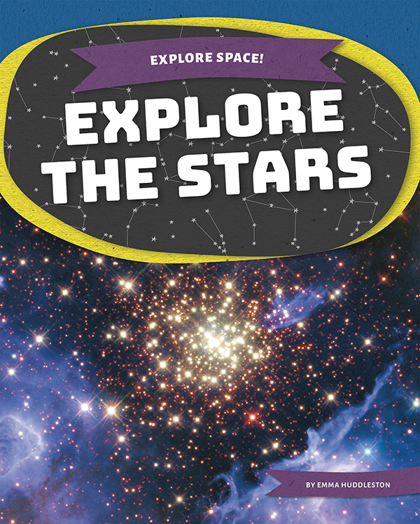 Stars give off light in space. Some stars are forming, and others are dying. Explore the Stars reveals the amazing details of stars. Easy-to-read text, vivid images, and helpful back matter give readers a clear look at this subject. Features include a table of contents, an infographic, a glossary, additional resources, and an index. Aligned to Common Core Standards and correlated to state standards. Kids Core is an imprint of Abdo Publishing, a division of ABDO.
