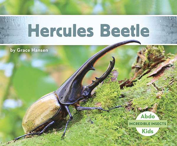 This title will introduce readers to Hercules beetles. Readers will learn where these big beetles can be found, how they survive, and how they got their mighty name. Complete with great, up-close photographs. Aligned to Common Core standards & correlated to state standards.
