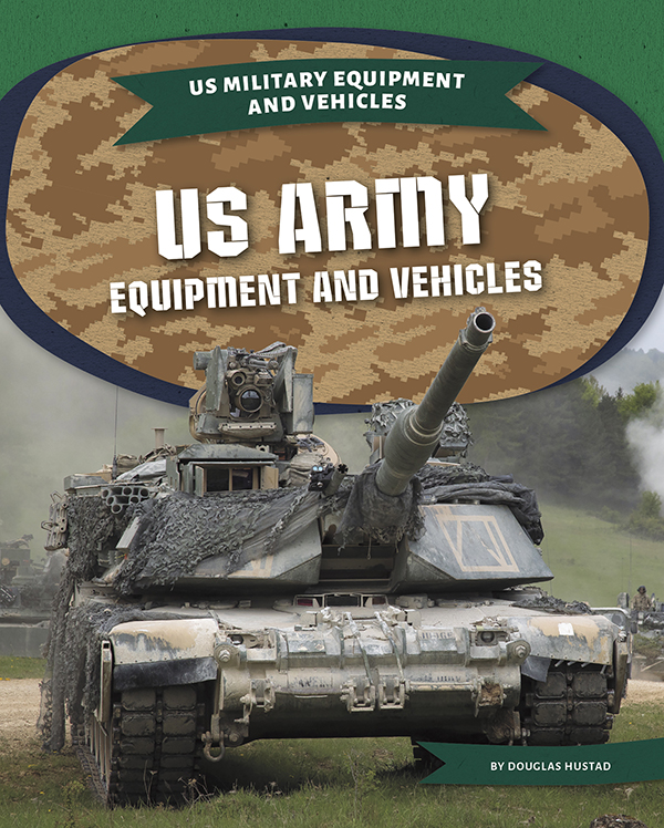 This title introduces readers to vehicles and equipment used by the US Army, from tanks to grenade launchers. The title features informative sidebars, exciting photos, a fast facts summary, a glossary, and an index. Kids Core is an imprint of Abdo Publishing Company.