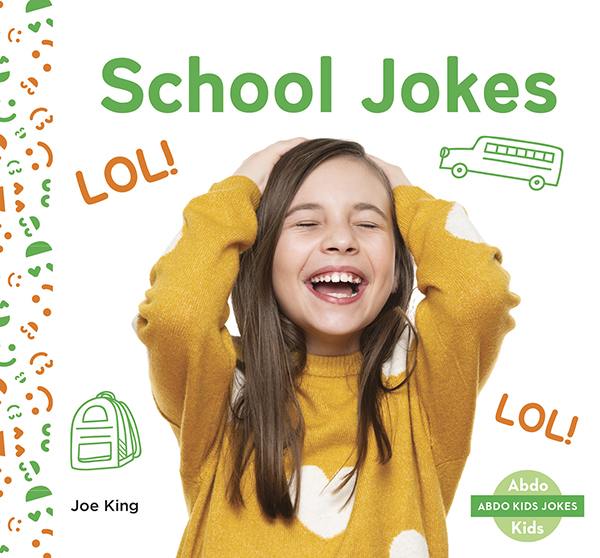 Little readers will have lots to laugh about when they check out these school jokes. Each page features a few silly, age-appropriate jokes alongside great images. The backmatter includes a list of joke-telling tips and a picture glossary. Aligned to Common Core Standards and correlated to state standards.