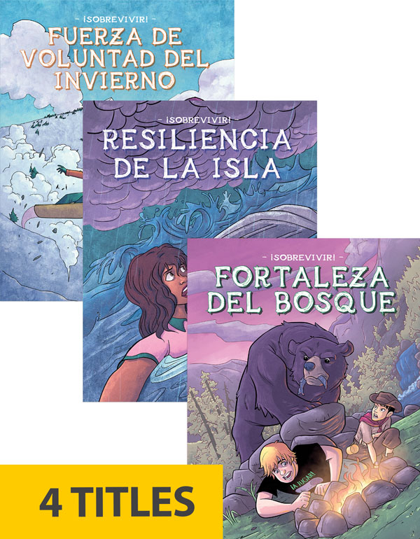 Lost in the woods. Trapped in an abandoned mine. Stranded on a deserted island. Buried by an avalanche! Could you survive? In this series, diverse characters learn important skills in adverse conditions . . . and survive! Aligned to Common Core standards and correlated to state standards. Professionally translated.