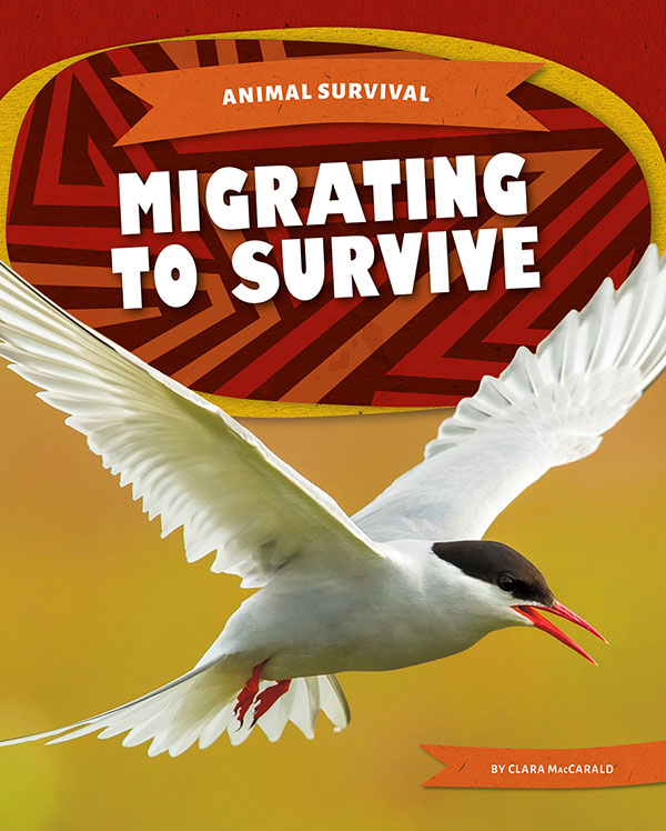 Animals migrate for many reasons, including to find food and avoid extreme temperatures. Migrating to Survive covers how and why a variety of animals migrate by land, air, and sky.
