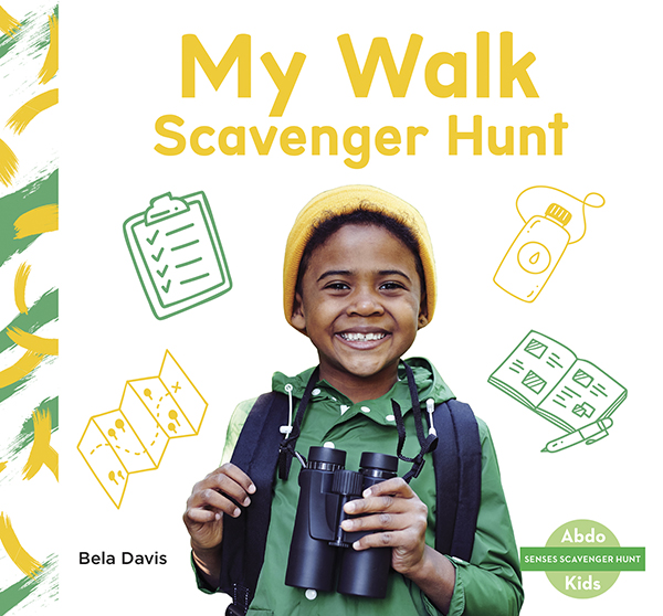This title brings a twist to the usual scavenger hunt. Instead of just finding objects, readers will be asked to use all their senses when checking things off their lists! My Walk Scavenger Hunt focuses on finding things in a walk and helps readers see, hear, feel, smell, and taste the world around them. Aligned to Common Core Standards and correlated to state standards.