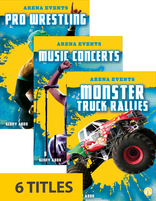 Grab your ticket and enjoy the show with these exciting and informative books. Learn all about the world’s most entertaining events like rodeos, concerts, and the Super Bowl. With easy text and thrilling pictures, these hi-lo books will have all young readers shouting for an encore!