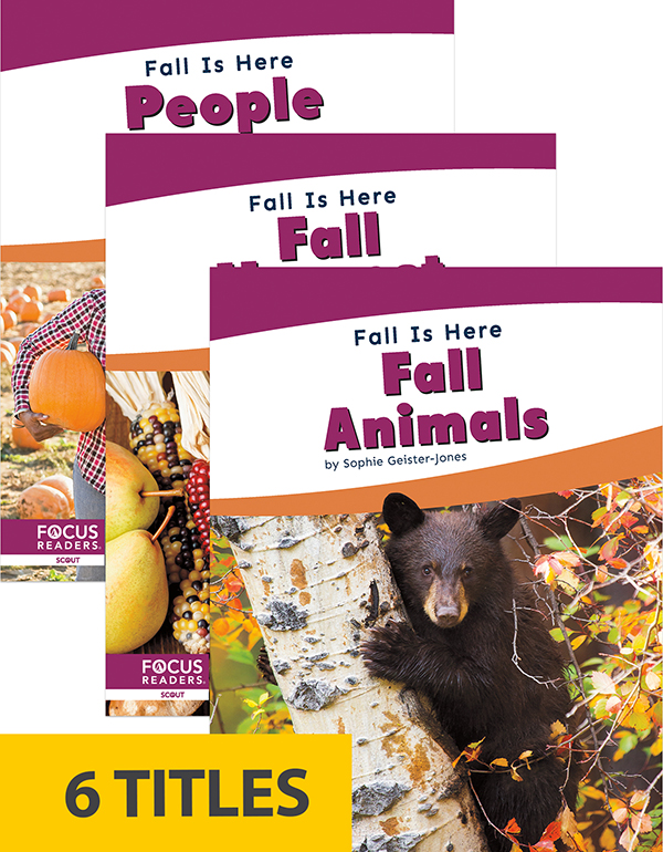 The fall season brings many changes, such as colder weather and changing leaves. This fun series explores the activities and natural wonders that people can enjoy in the fall.