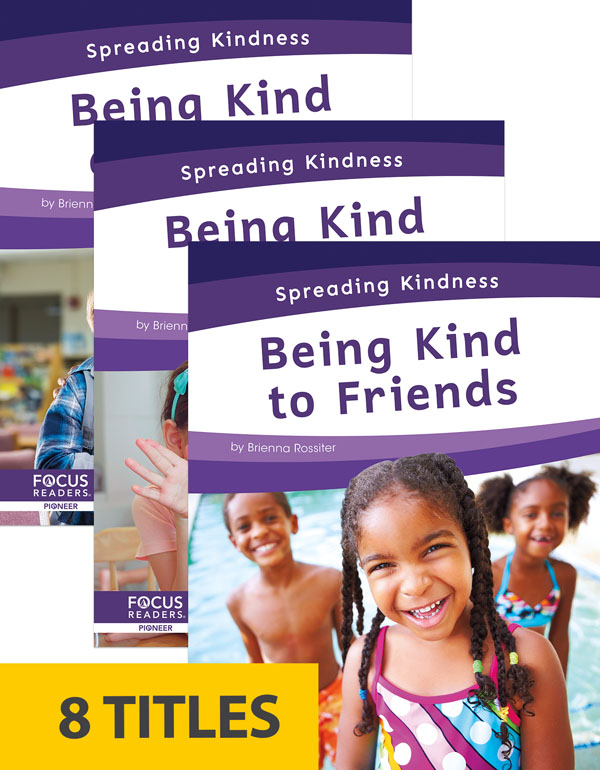 No matter what's going on in the world, individuals can choose to act with kindness and respect. This series introduces young readers to 10 ways they can make a difference in their families, schools, and communities.
