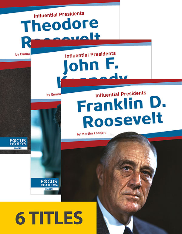 Throughout US history, influential presidents have left their mark on the country. Each title in this series discusses a president's early life, time in office, and legacy, highlighting both successes and failures. Each book also features an 