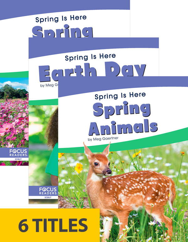 From baby animals to rain showers, the spring season brings many changes. This charming series explores the activities and natural wonders that people can enjoy in spring.
