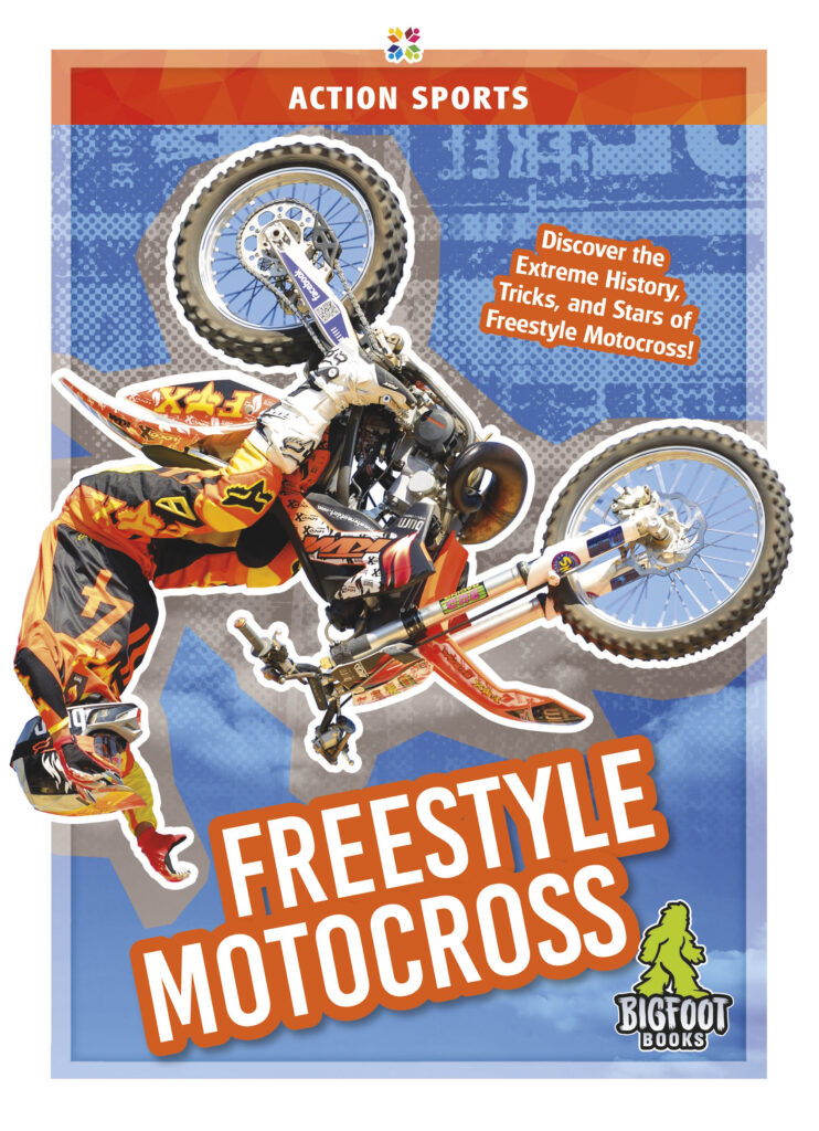 This title introduces readers to motocross freestyle, covering exciting moments in the sport, top competitors, and the event's history. This title features informative sidebars, detailed infographics, vivid photos, and a glossary.