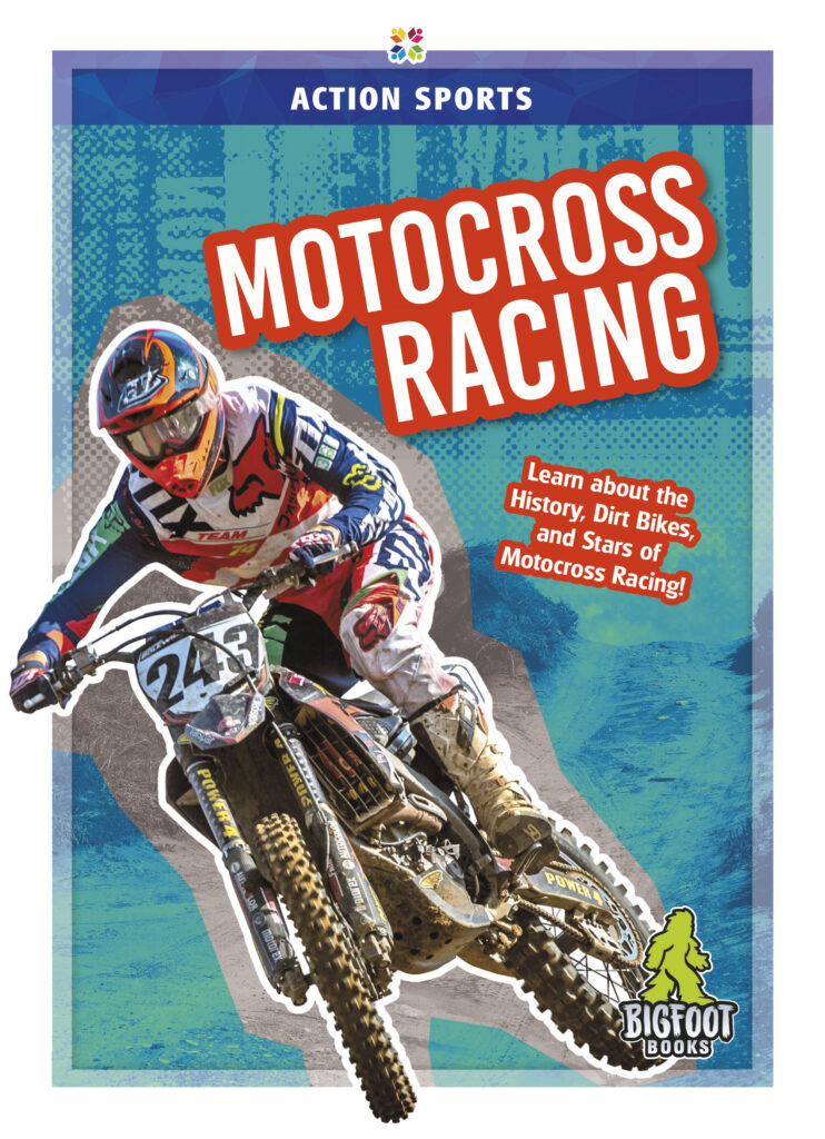 This title introduces readers to motocross racing, covering exciting moments in the sport, top competitors, and the event's history. This title features informative sidebars, detailed infographics, vivid photos, and a glossary.