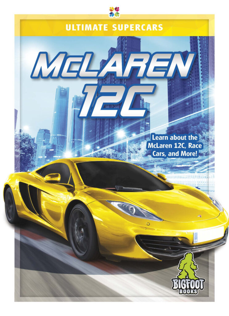 This title introduces readers to the McLaren 12C, covering its history, unique features, and defining characteristics. This title features informative sidebars, detailed infographics, vivid photos, and a glossary.