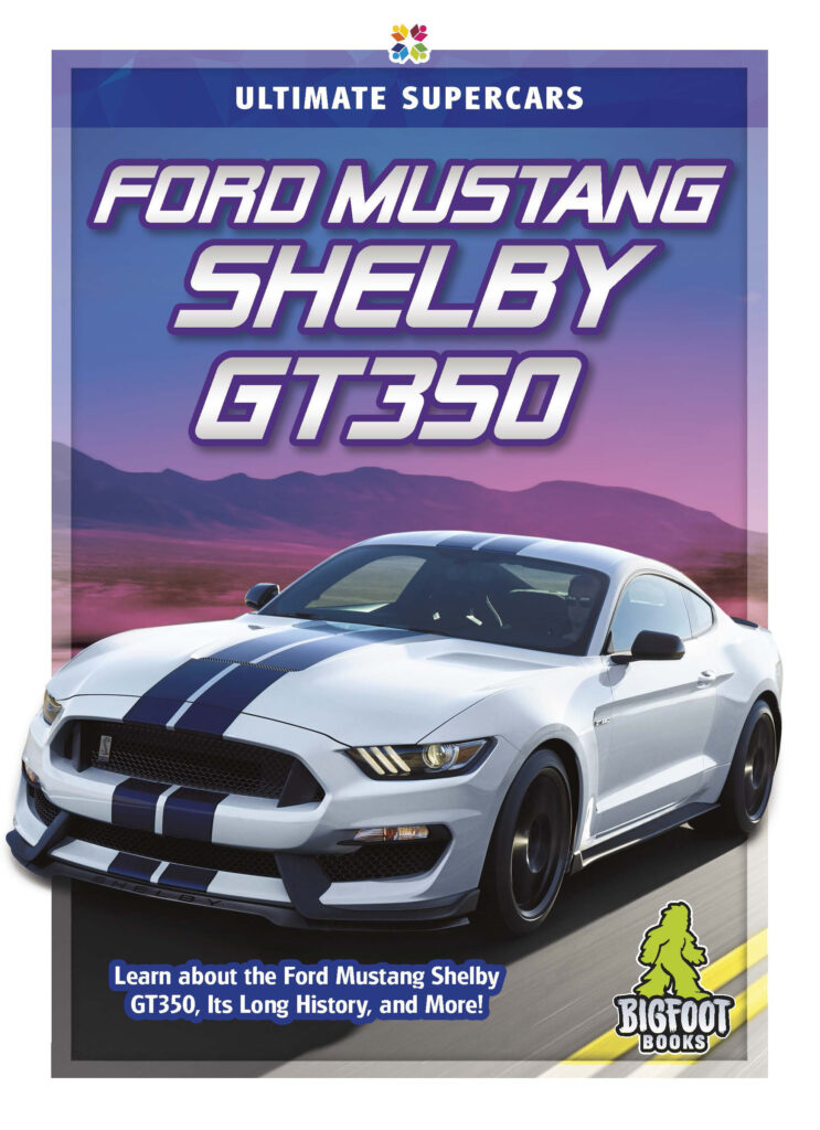 This title introduces readers to the Ford Mustang Shelby GT350, covering its history, unique features, and defining characteristics. This title features informative sidebars, detailed infographics, vivid photos, and a glossary.