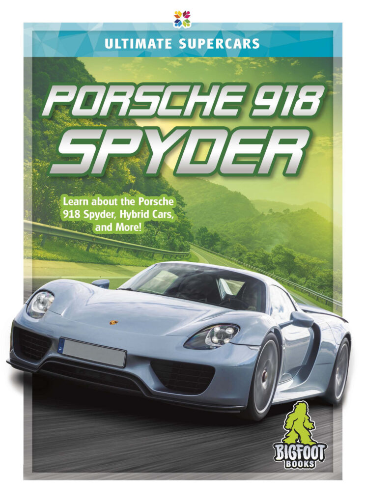 This title introduces readers to the Porsche 918 Spyder, covering its history, unique features, and defining characteristics. This title features informative sidebars, detailed infographics, vivid photos, and a glossary.