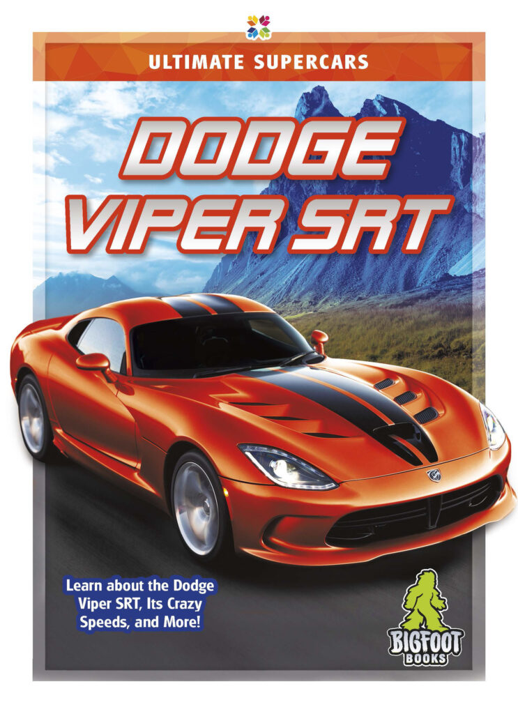 This title introduces readers to the Dodge Viper SRT, covering its history, unique features, and defining characteristics. This title features informative sidebars, detailed infographics, vivid photos, and a glossary.
