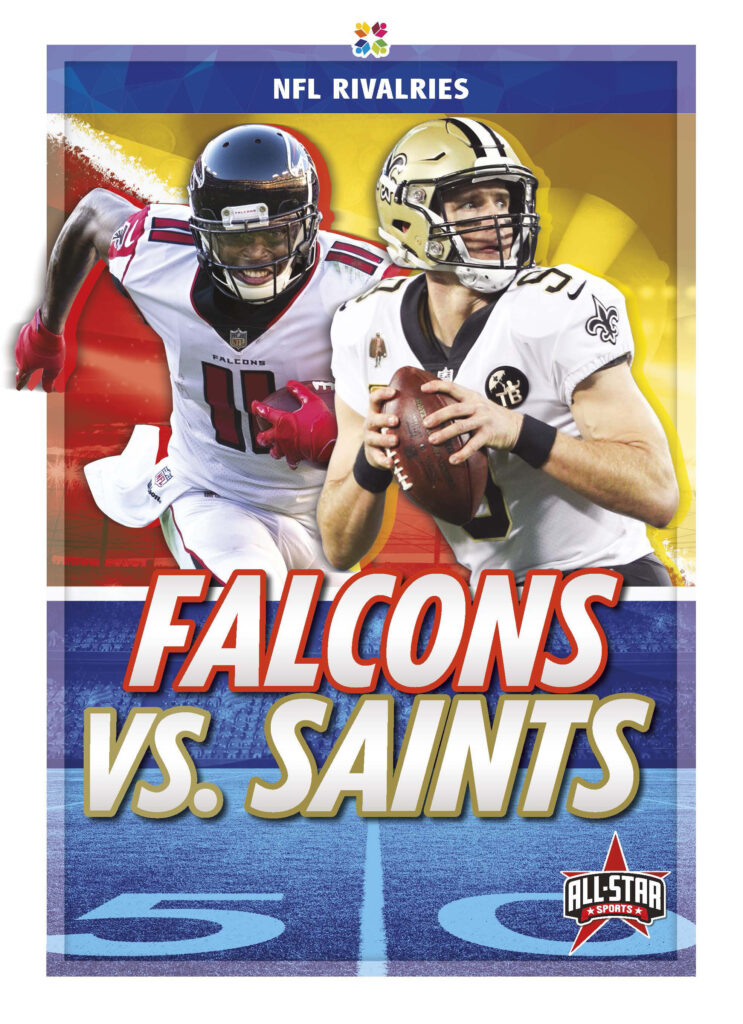 This title introduces readers to the NFL's Falcons vs. Saints rivalry, covering the rivalry's history, greatest players, and lore. Each title features exciting infographics and sidebars, vivid photos, and a glossary.