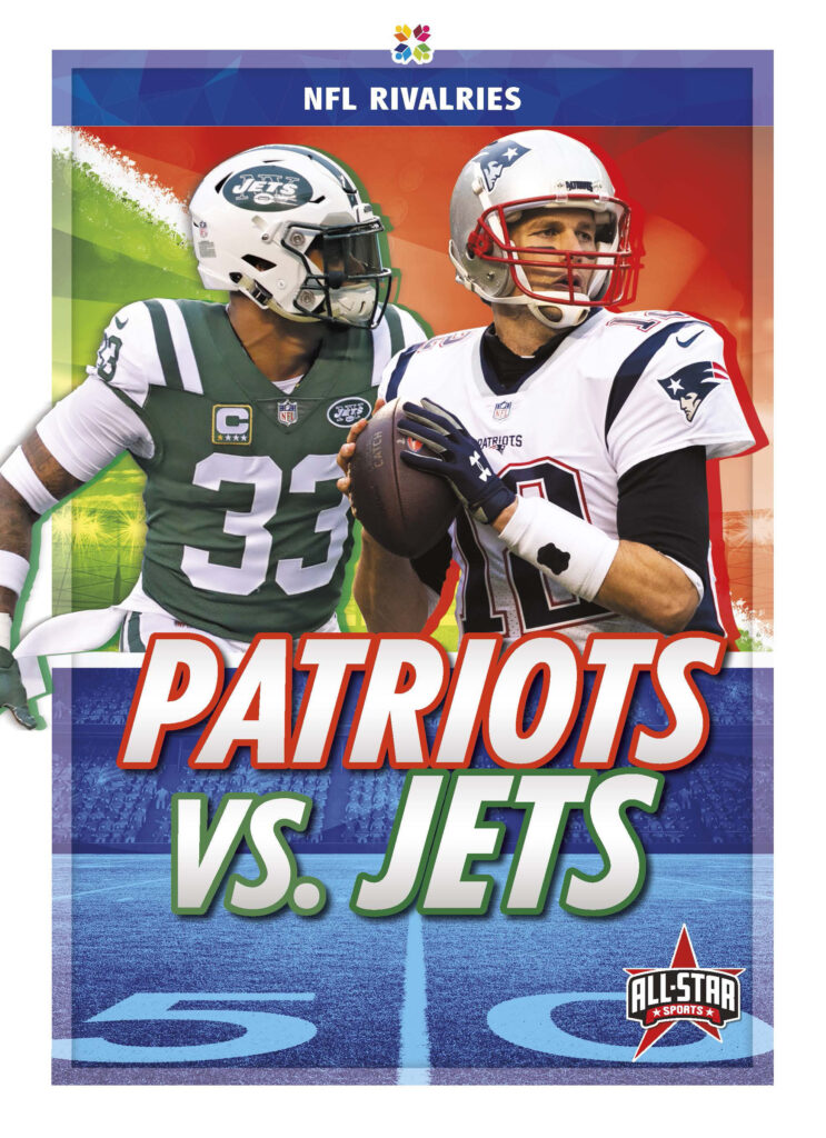 This title introduces readers to the NFL's Patriots vs. Jets rivalry, covering the rivalry's history, greatest players, and lore. Each title features exciting infographics and sidebars, vivid photos, and a glossary.