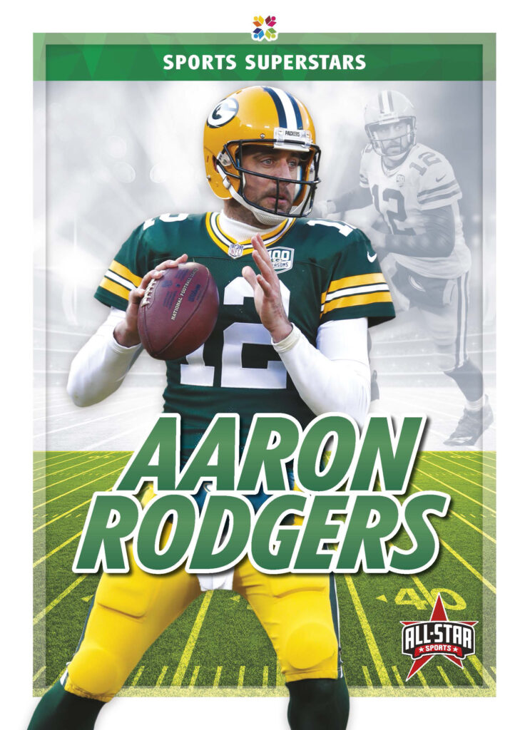 This title introduces readers to Aaron Rodgers, covering his early life, career, and life off the field. This title features informative sidebars, detailed infographics, vivid photos, and a glossary.