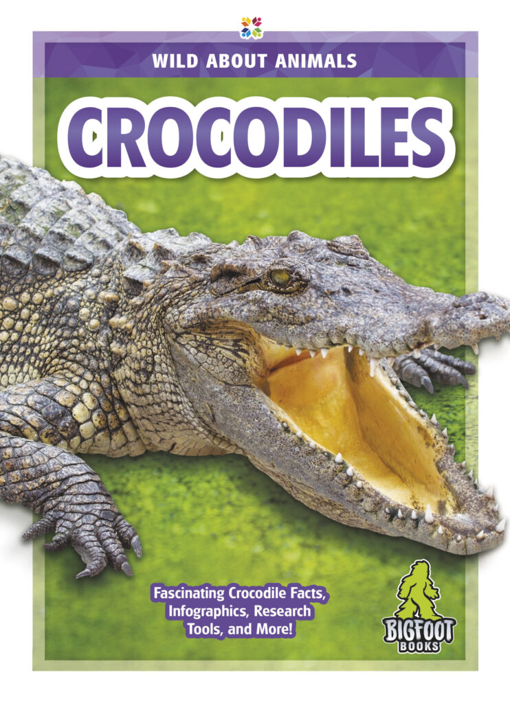 This title introduces readers to crocodiles, covering their habitat, their physical characteristics, and threats to the species. This title features informative sidebars, detailed infographics, vivid photos, and a glossary.