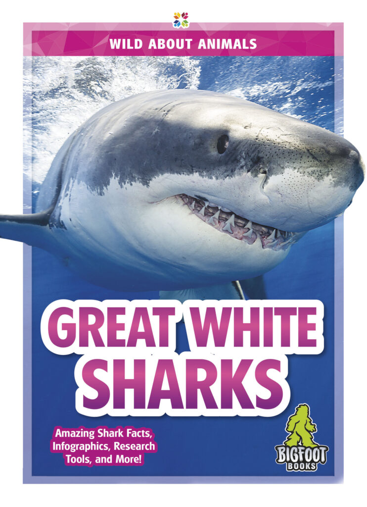 This title introduces readers to great white sharks, covering their habitat, their physical characteristics, and threats to the species. This title features informative sidebars, detailed infographics, vivid photos, and a glossary.
