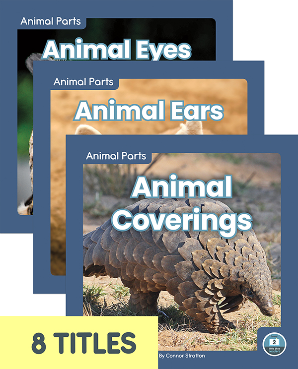 Animal parts come in a wide variety of shapes and sizes. This exciting series shows young readers the incredible diversity of the animal kingdom. Each book includes easy-to-read text and vibrant photos, making it a great choice for beginning readers.
